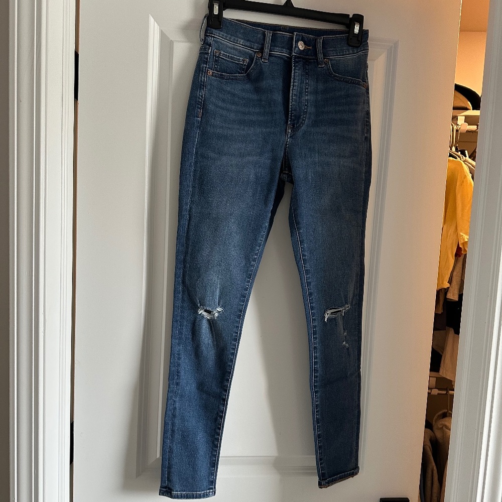Express Skinny High Rise Jeans